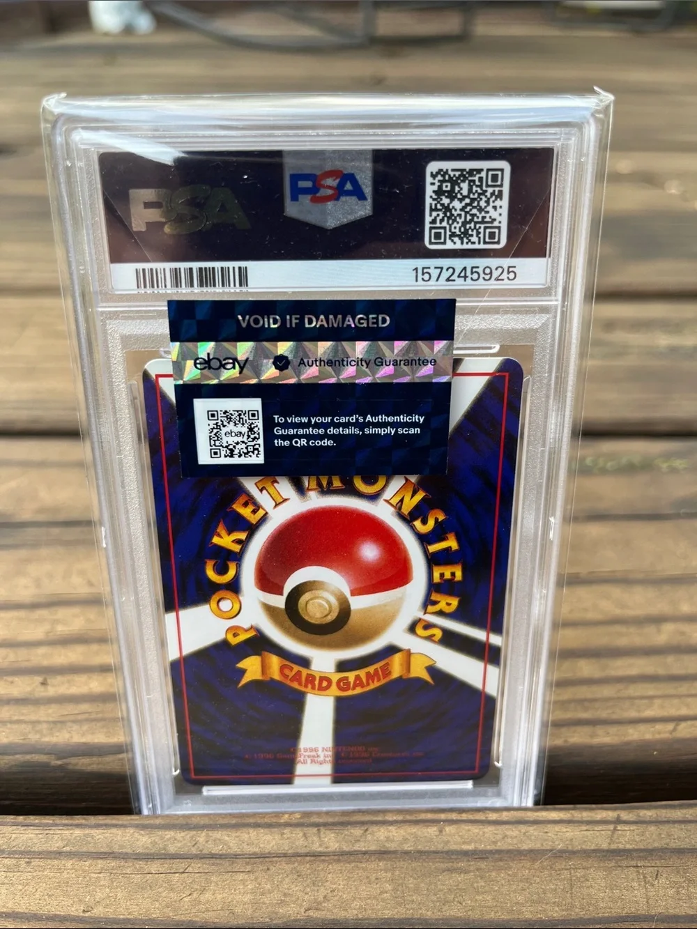 PSA Graded 1998 Japanese Poliwrath VENDING SERIES ONE!!
